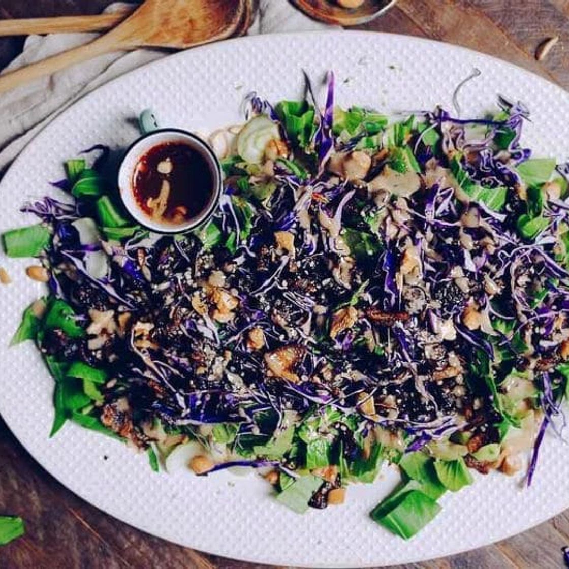 Paleo Thai Bok Choy Salad (Whole30, Easy)