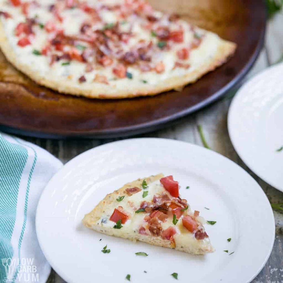Bacon Ranch Chicken Crust Pizza