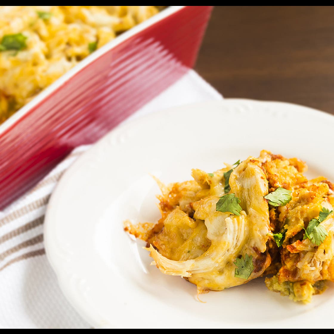 Chicken Nacho Casserole