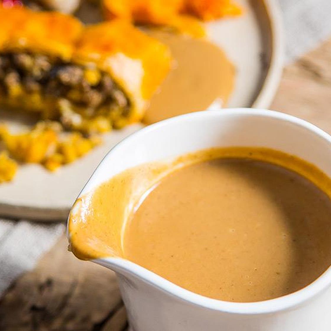 Vegan Mushroom Gravy with Miso