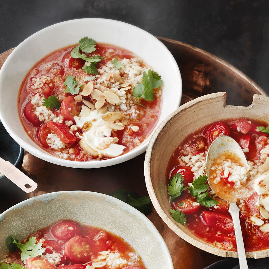 Tomaten-Eintopf mit Quinoa