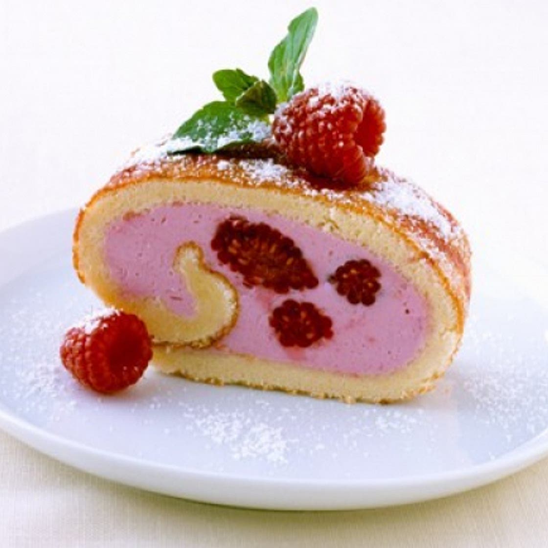 Jogurt Beeren Roulade