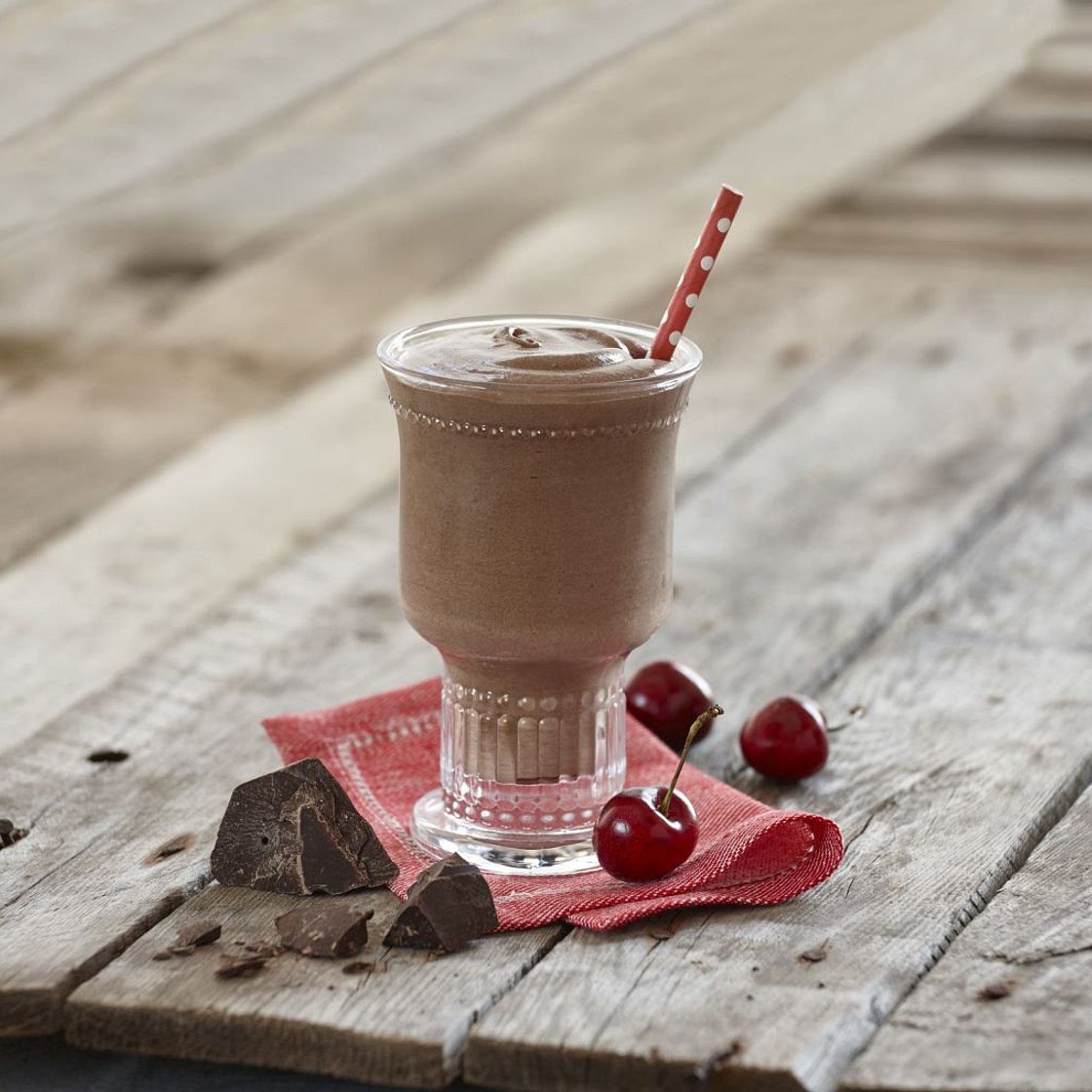 Dark Chocolate Cherry Shake
