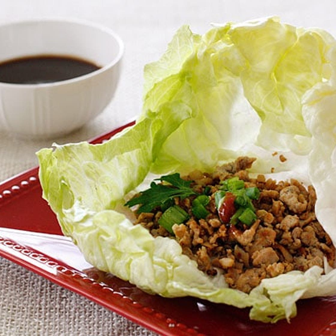 Asian Chicken Lettuce Wraps