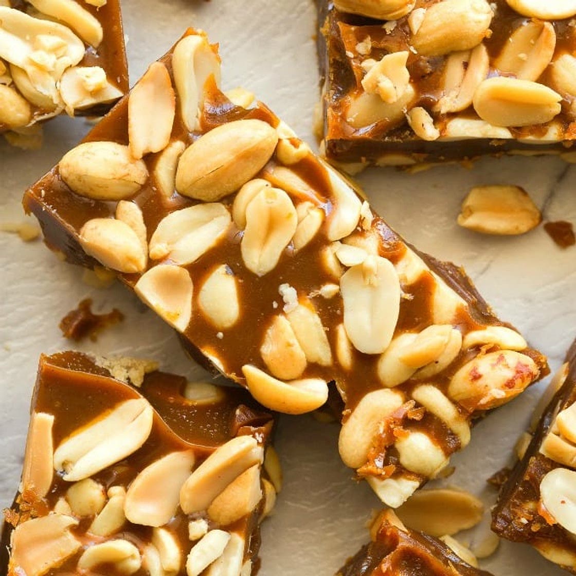Keto Low Carb Peanut Brittle