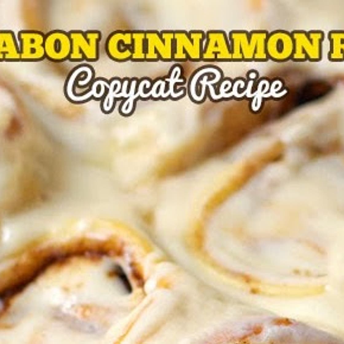 Cinnabon Cinnamon Rolls Copycat