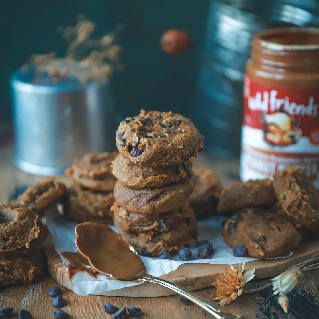 Pumpkin Tahini Cookies