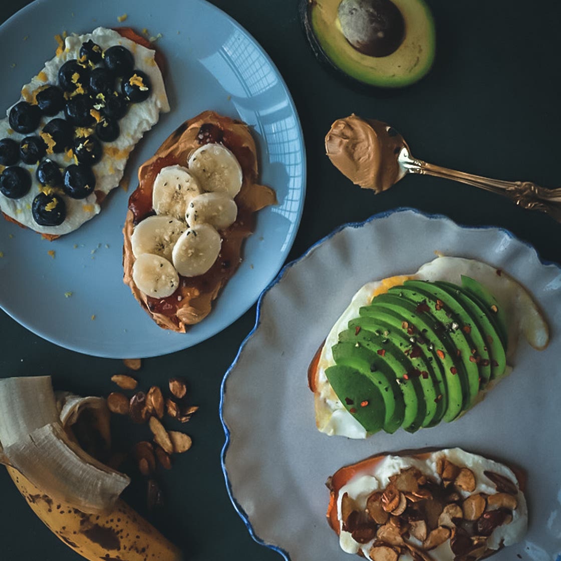 Sweet Potato Toasts