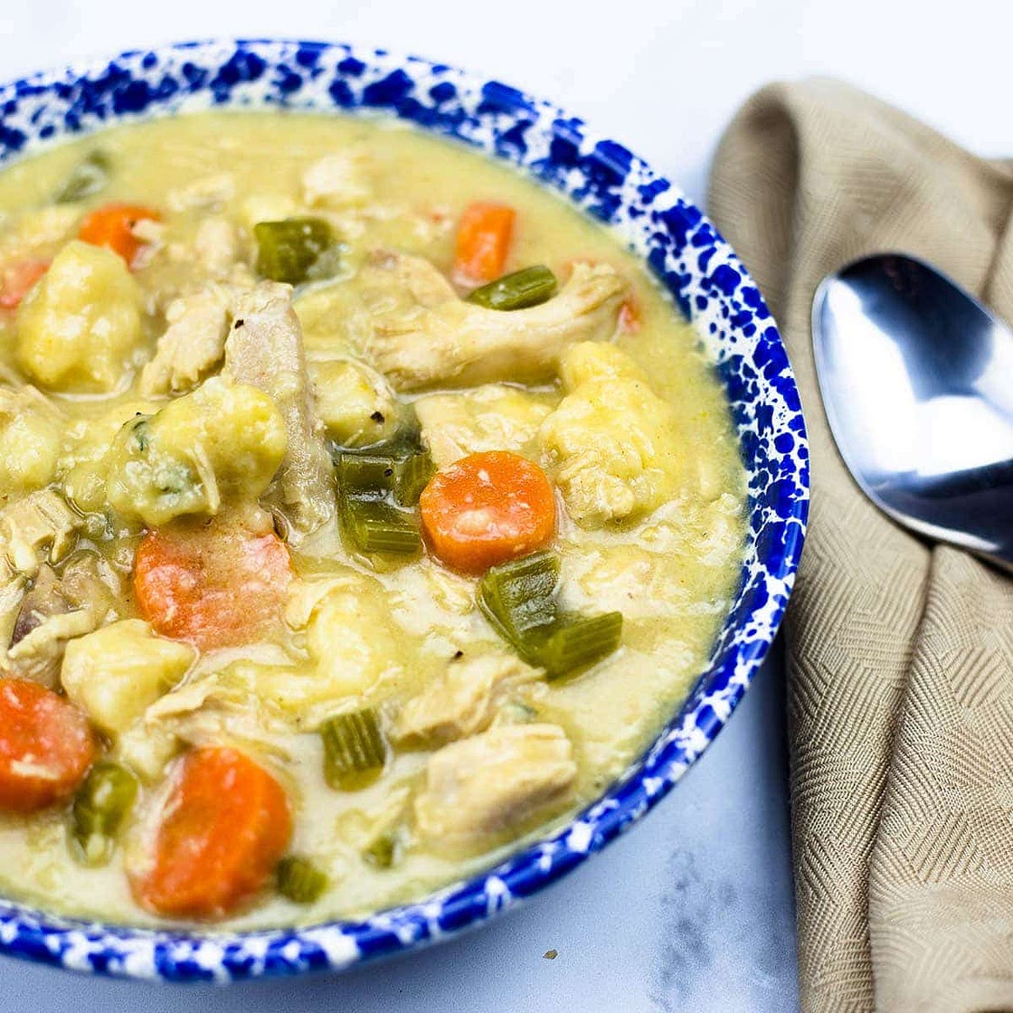 Chicken & Dumplings in the Ninja Foodi