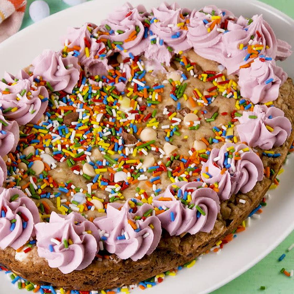 Slow Cooker Easter Egg Cookie