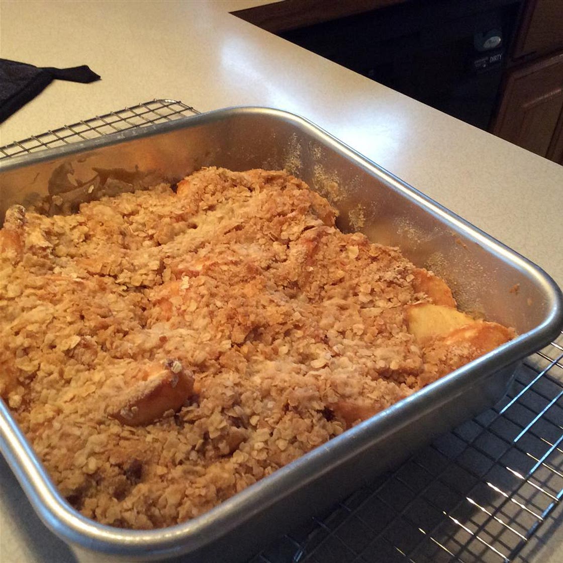 Caramel-Apple Crisp