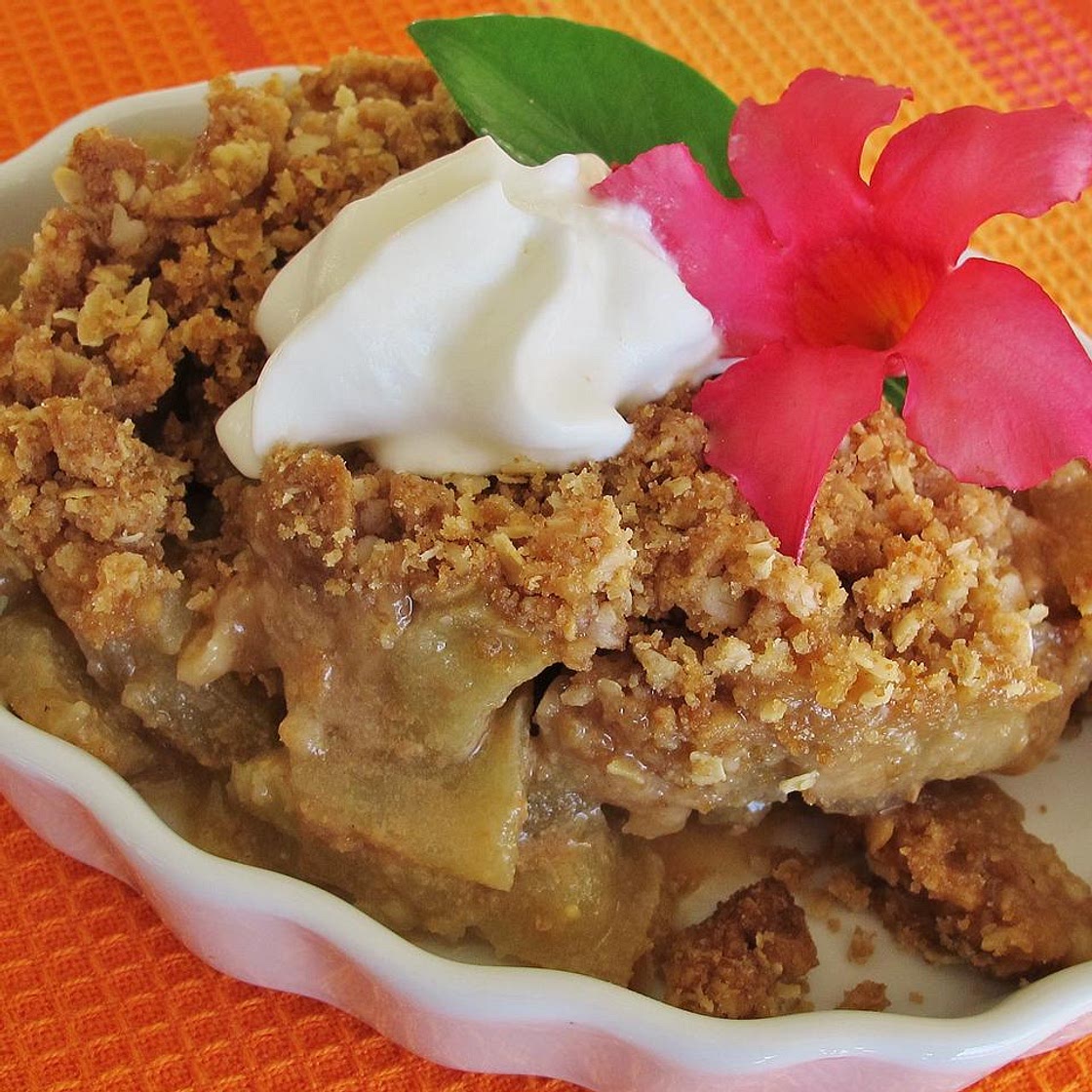 Caramel-Apple Crisp