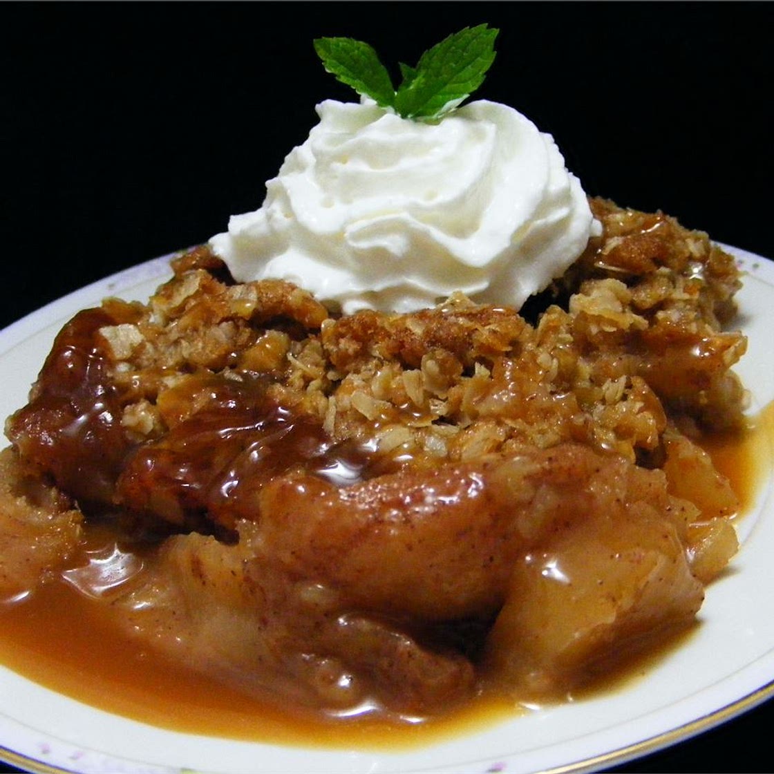 Caramel-Apple Crisp