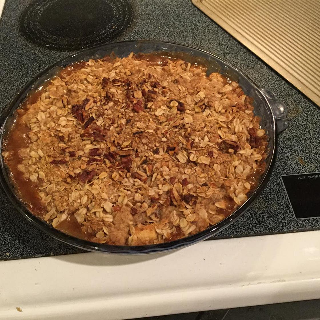 Caramel-Apple Crisp
