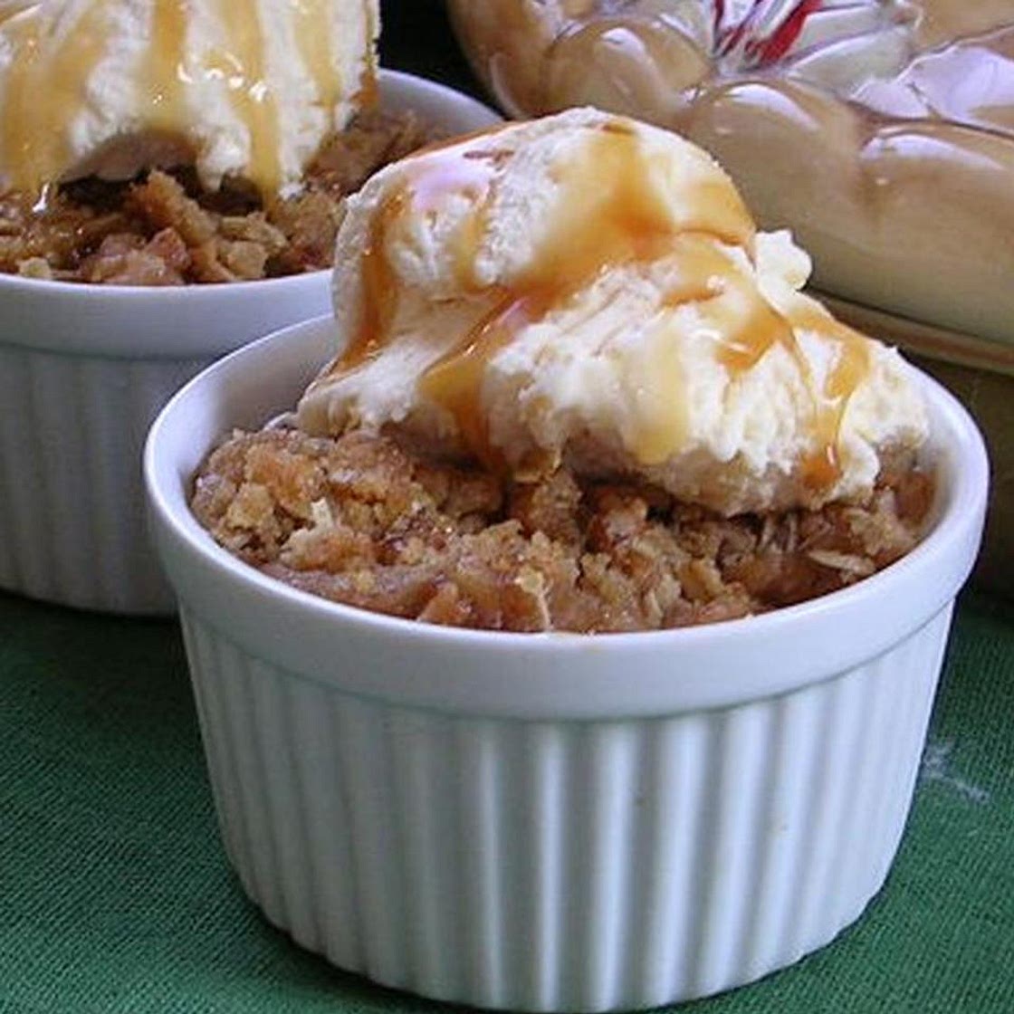 Caramel-Apple Crisp