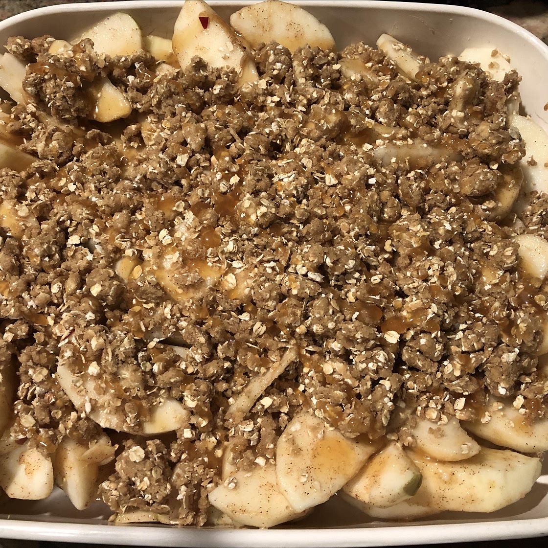 Caramel-Apple Crisp