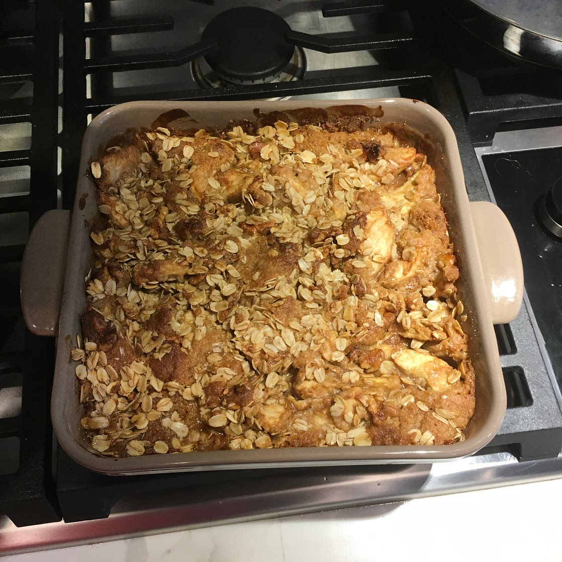 Caramel-Apple Crisp