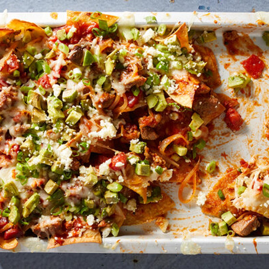 Bricklayer-Style Nachos