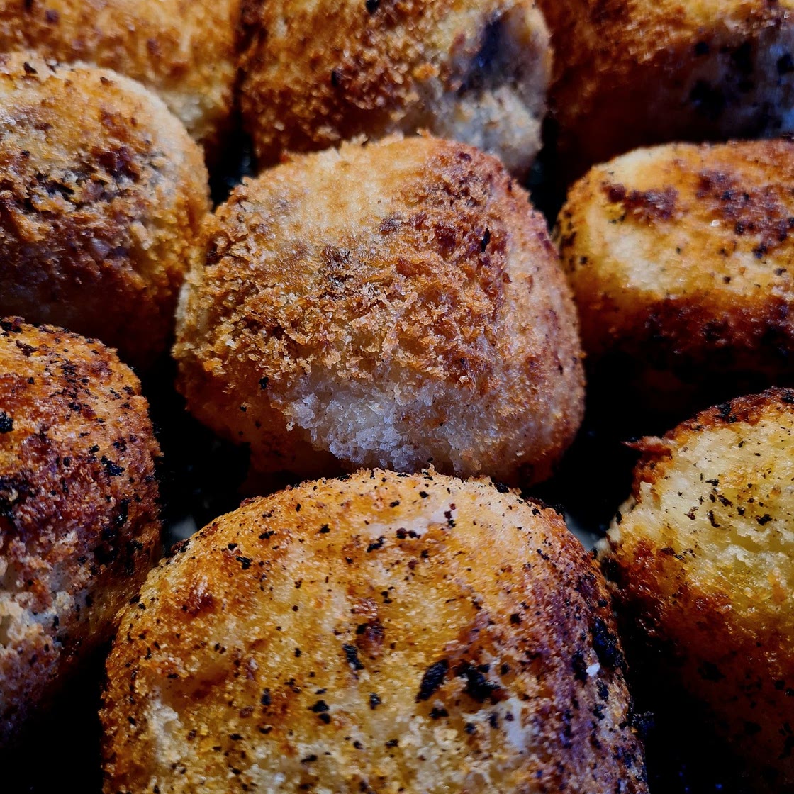 Spicy Beef and Potato Cakes