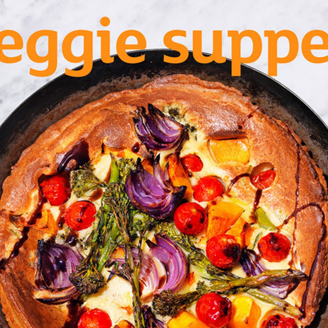 Vegetarian toad in the hole