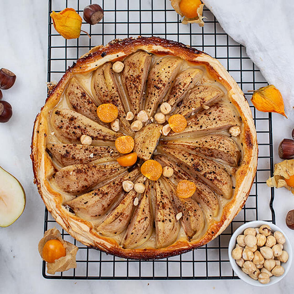 Birnen Honig Tarte Tatin