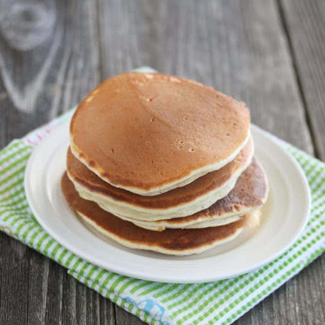 Pumpkin pancakes