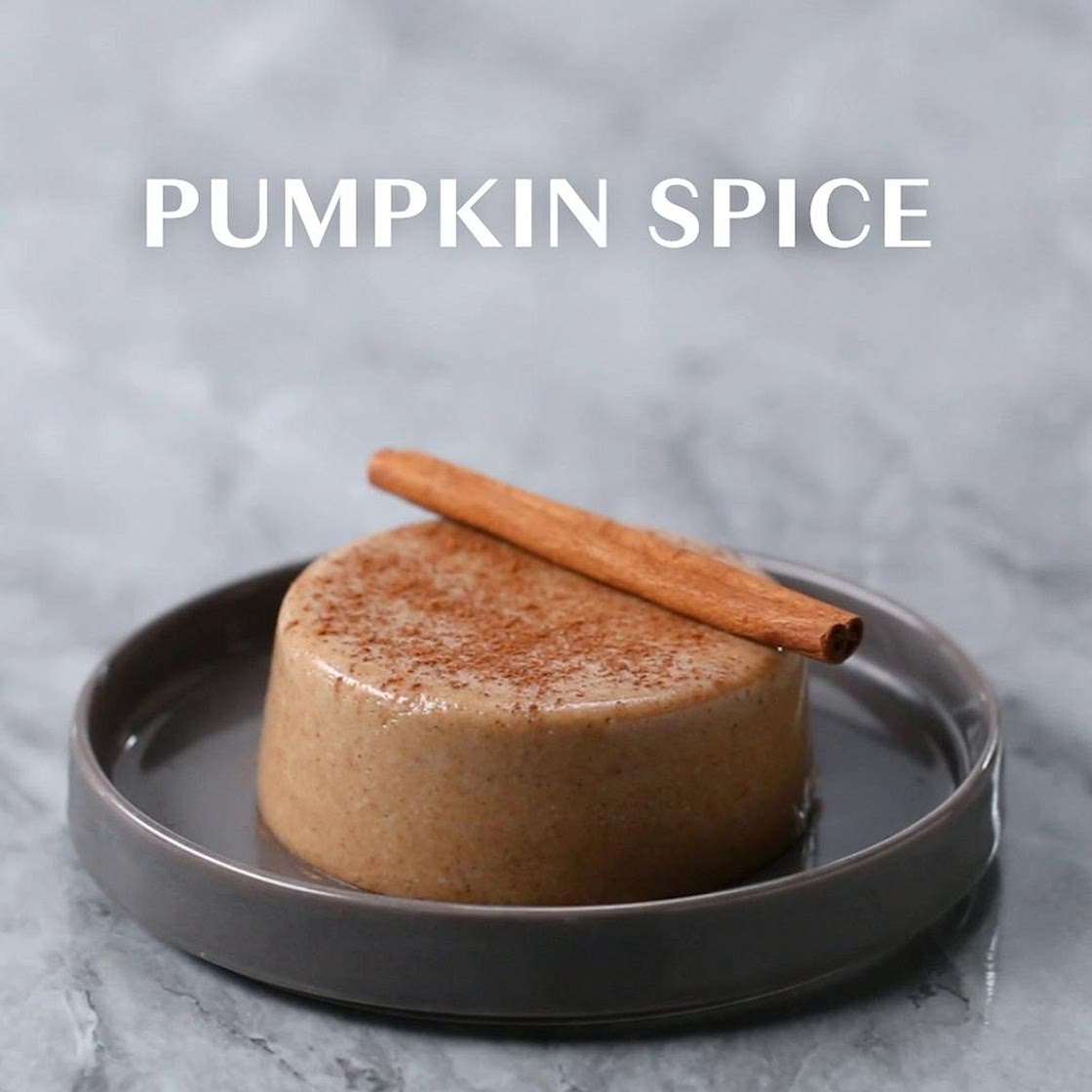 Dairy-Free Pumpkin Spice Panna Cotta Recipe by Tasty
