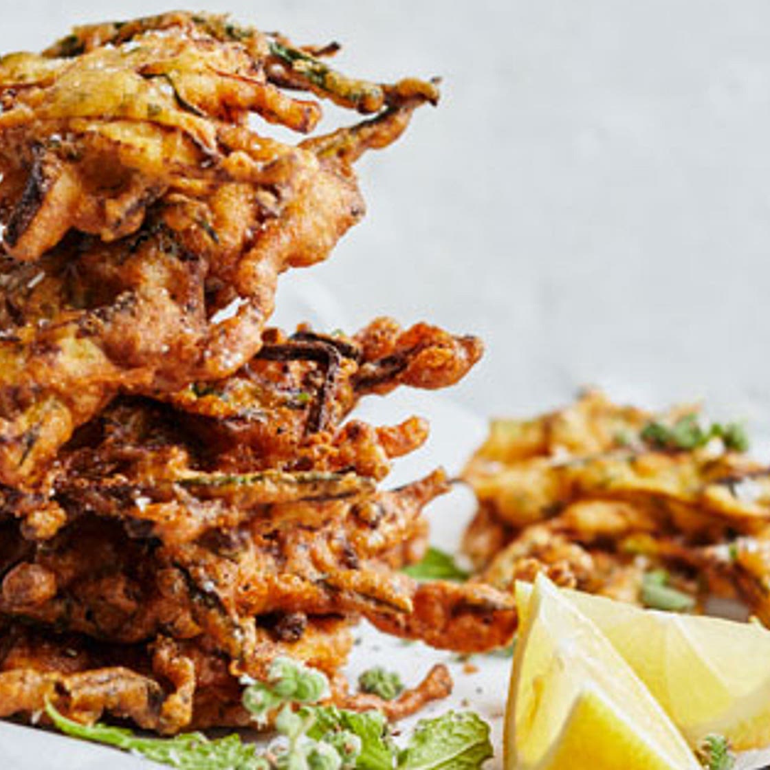 Zucchini fritters cheese