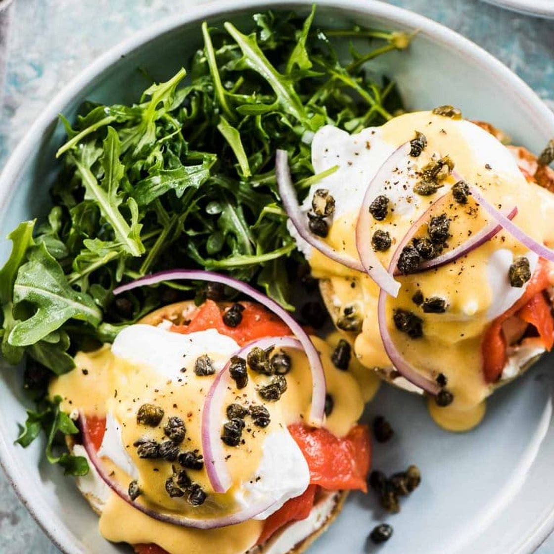Smoked Salmon Eggs Benedict