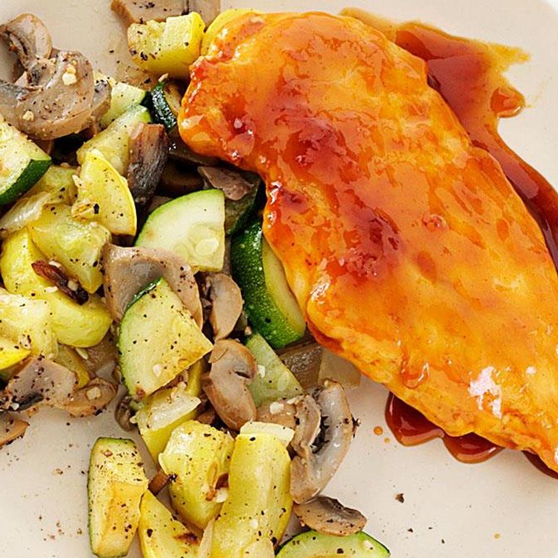 Root Beer Glazed Chicken