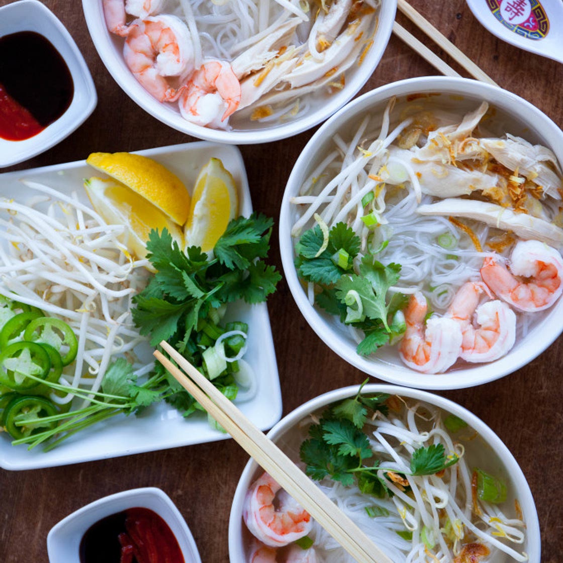 Vietnamese Pho with Chicken