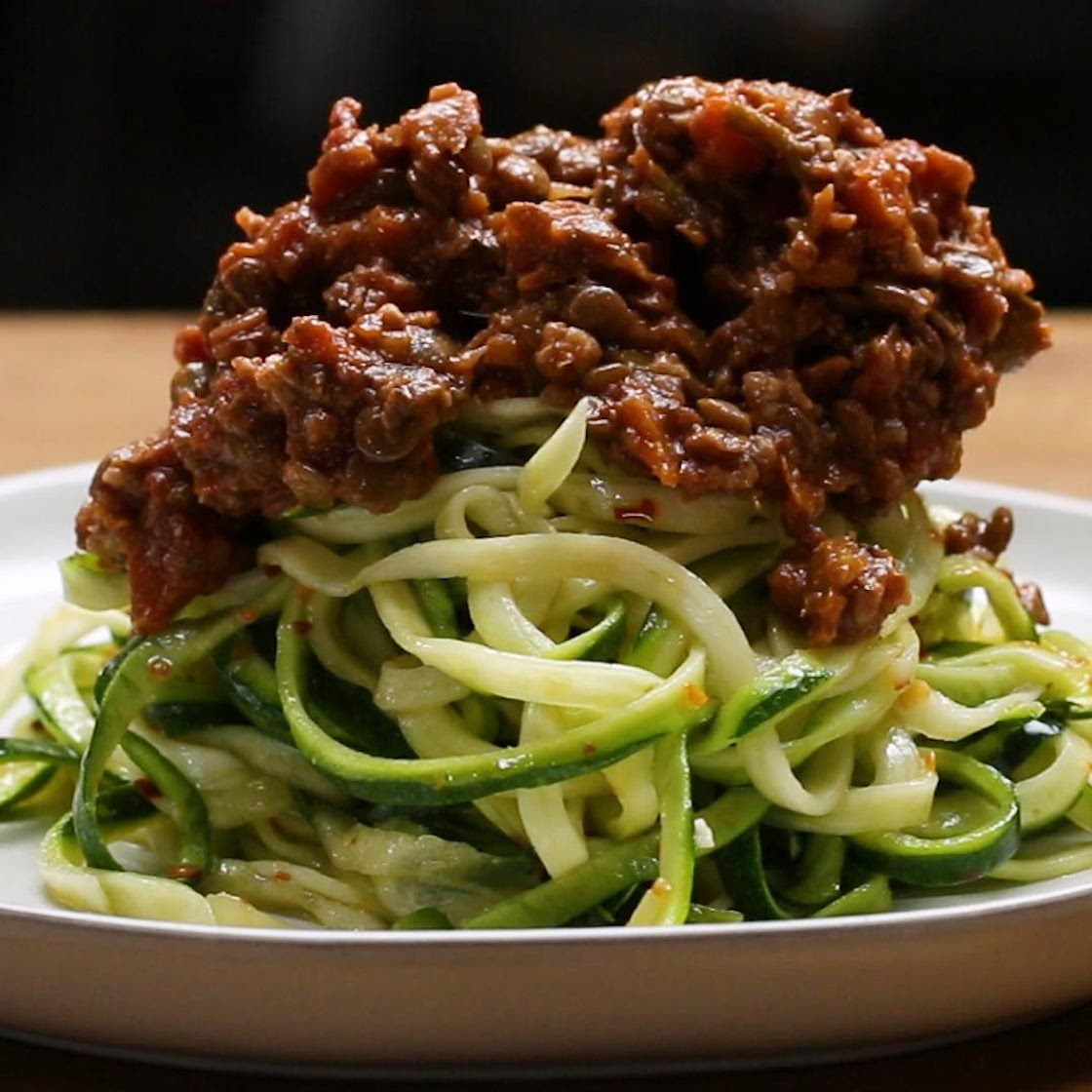 Summertime Lentil Bolognese Recipe by Tasty
