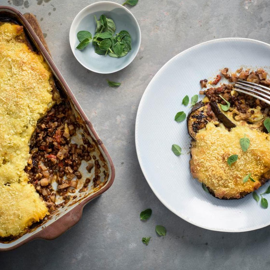 Vegi Linsen-Moussaka