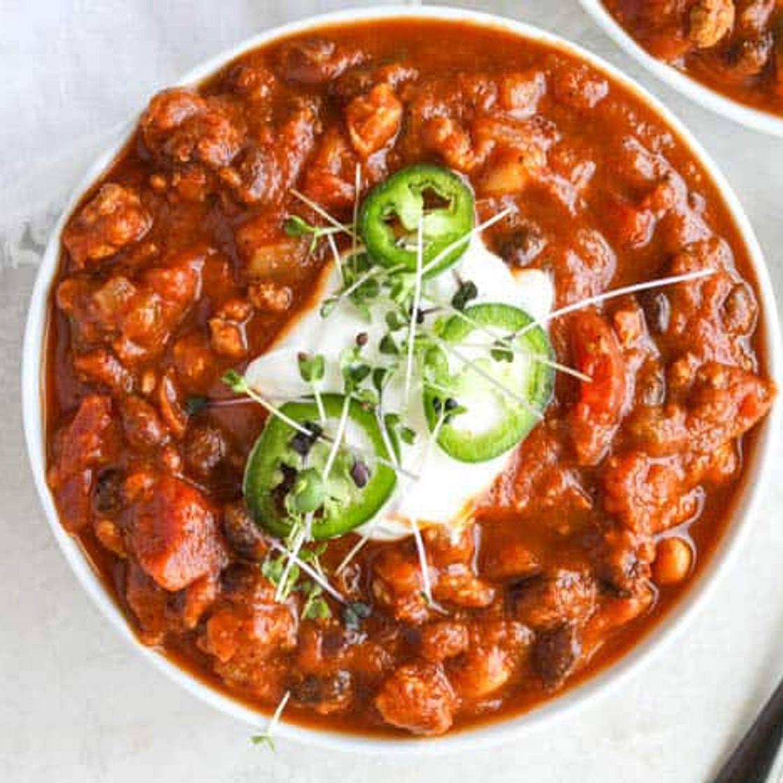 Easy Pumpkin Chili (Instant Pot and Stove Top)
