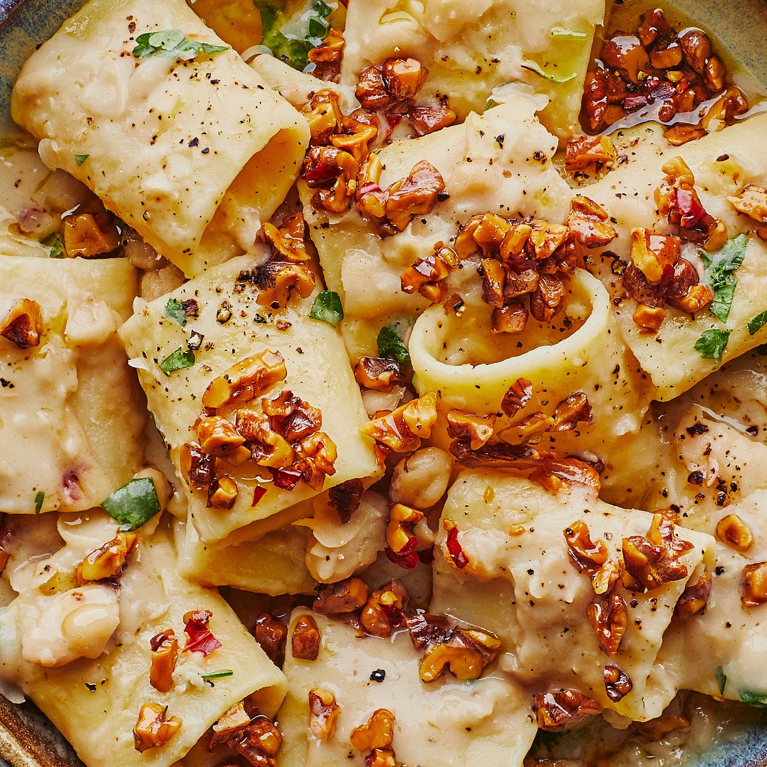 Pantry Pasta With Vegan Cream Sauce