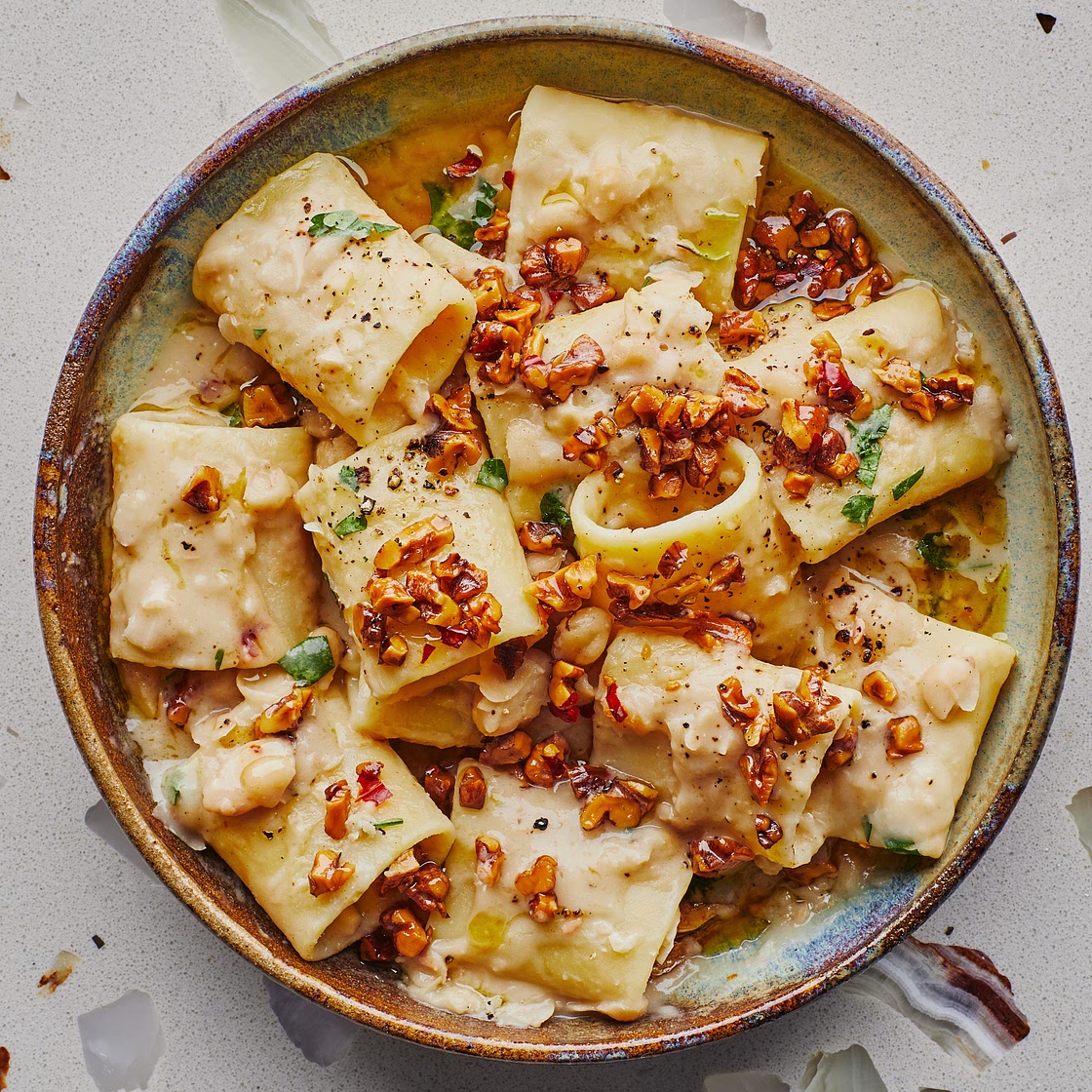 Pantry Pasta With Vegan Cream Sauce