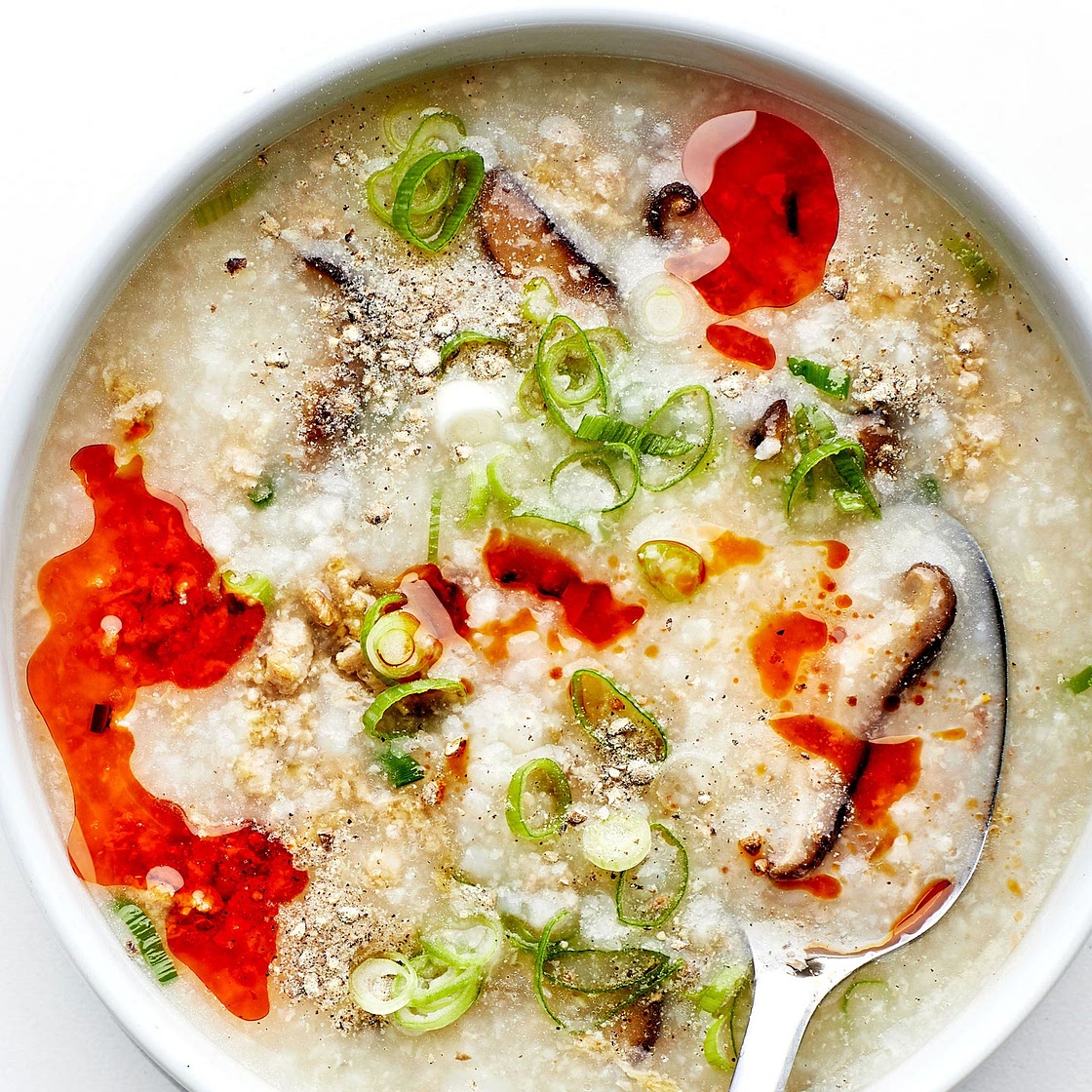 Pork and Shiitake Congee