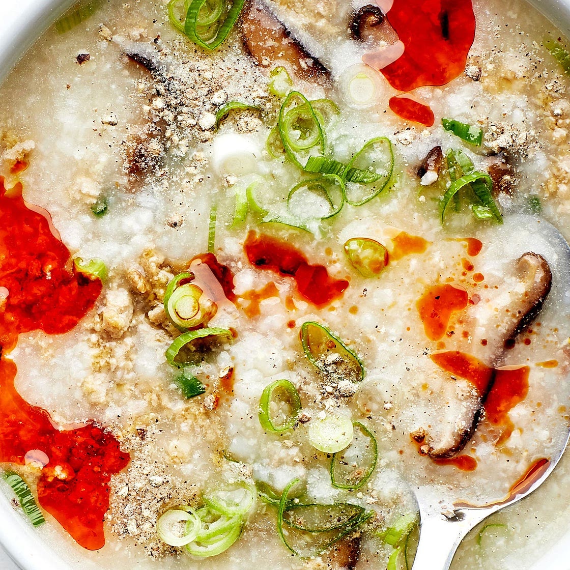 Pork and Shiitake Congee
