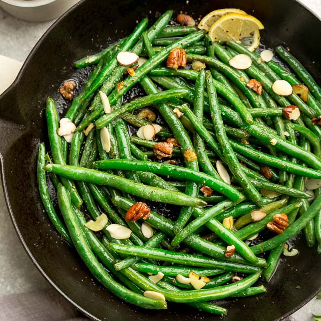 Keto Skillet Green Beans