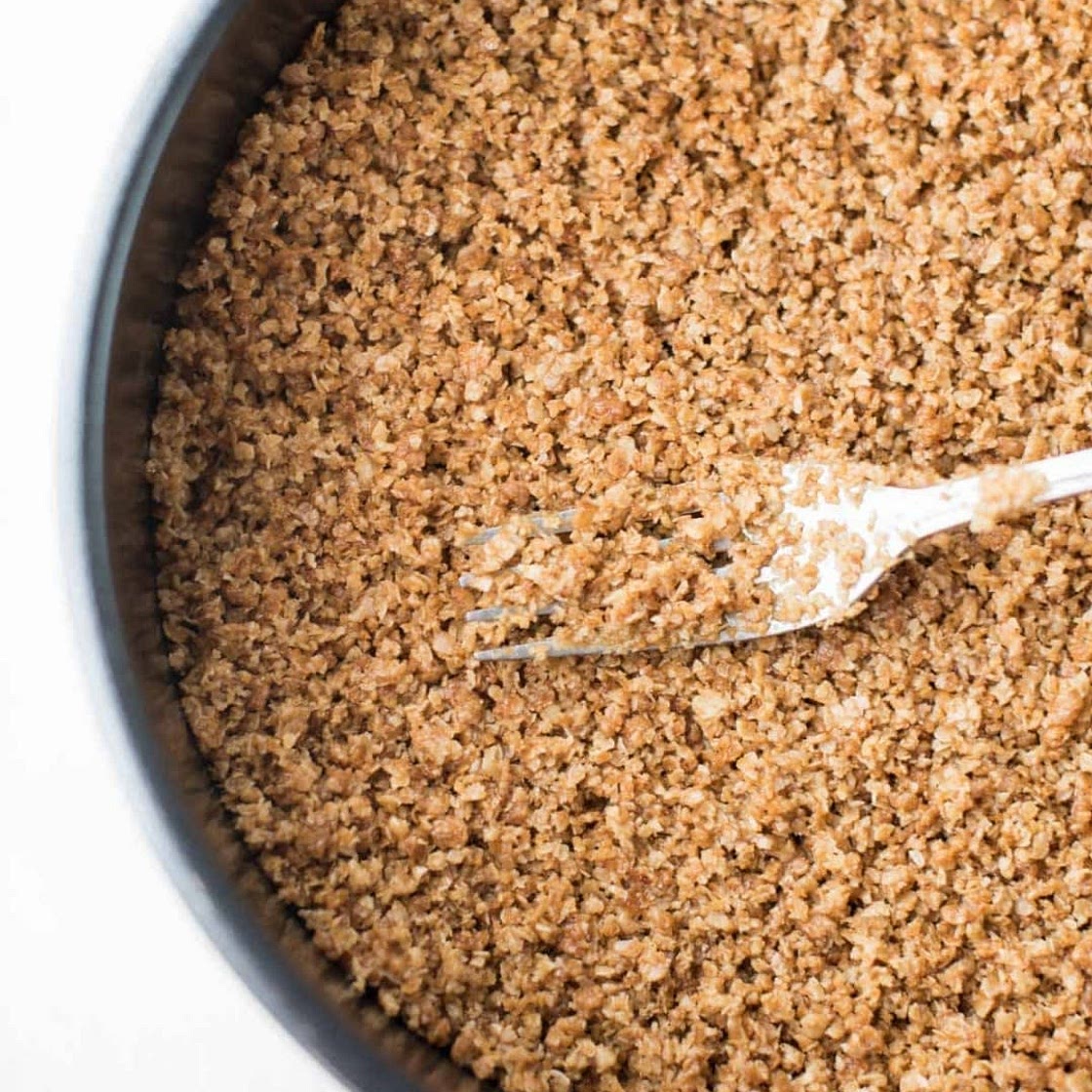 Gluten Free Nut Free Cheesecake Crust