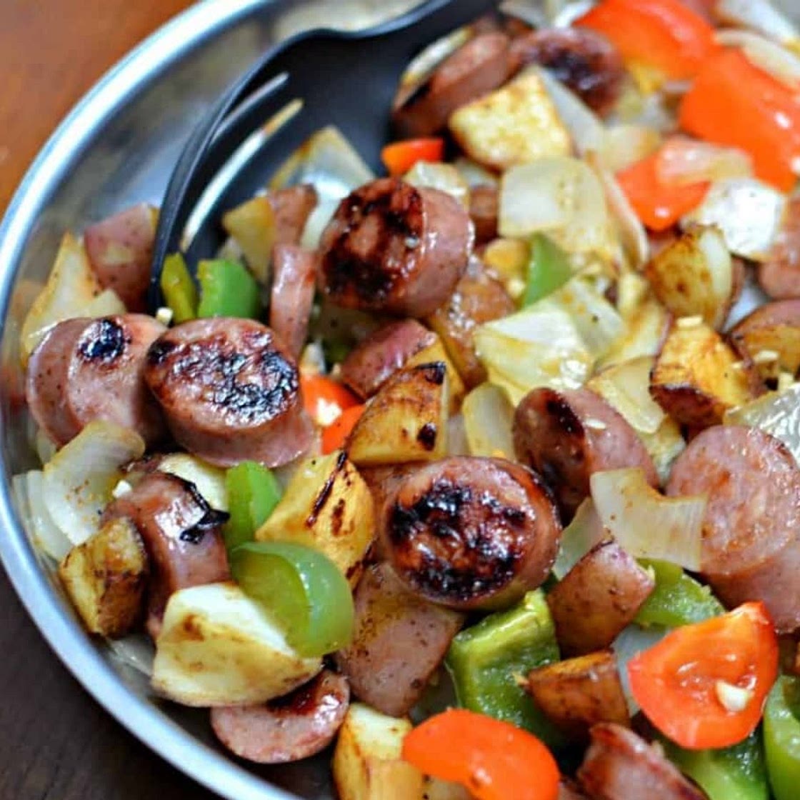 Skillet Sausage & Potatoes