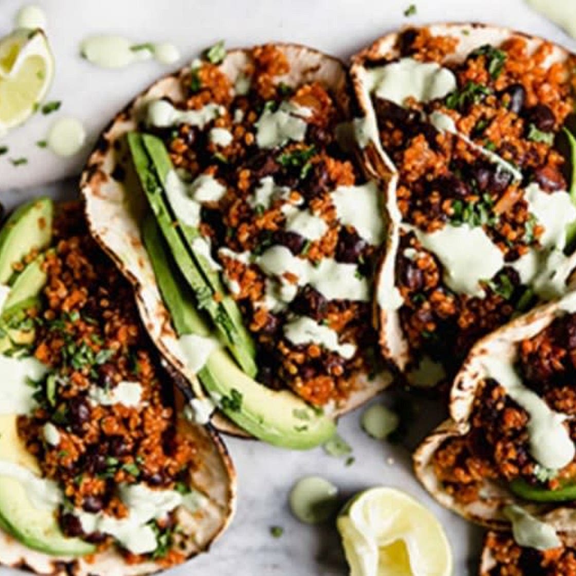 Quinoa and Black Bean TACOS
