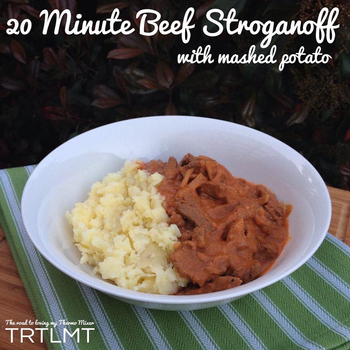 Beef Stroganoff - The Road to Loving My Thermo Mixer