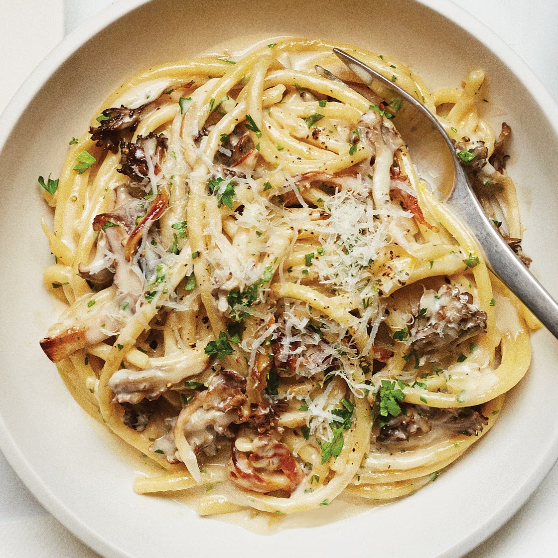 Creamy Pasta with Mushrooms