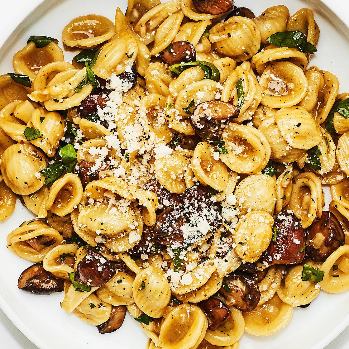 Mushroom Carbonara