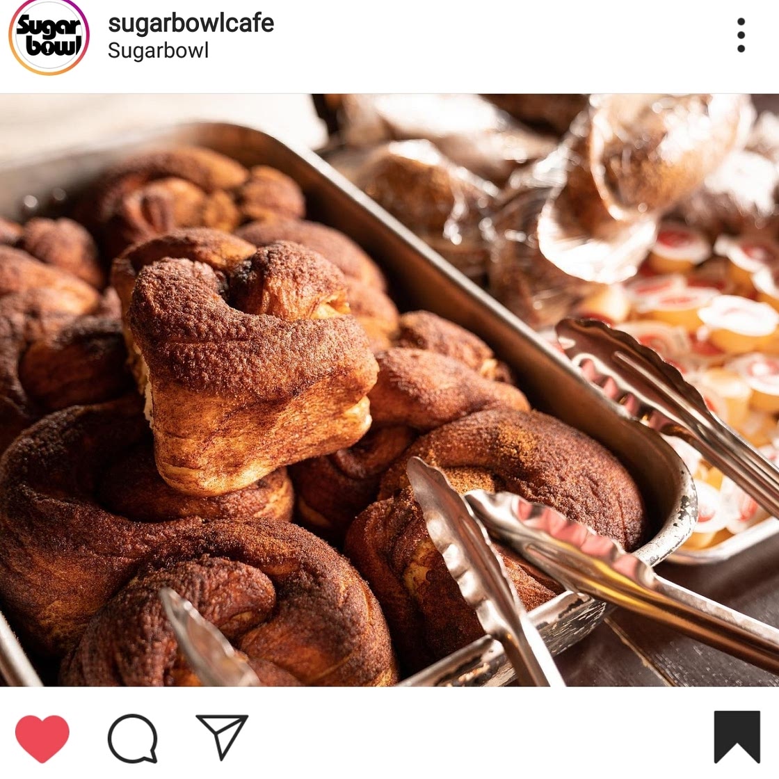 The Sugarbowl Cinnamon buns