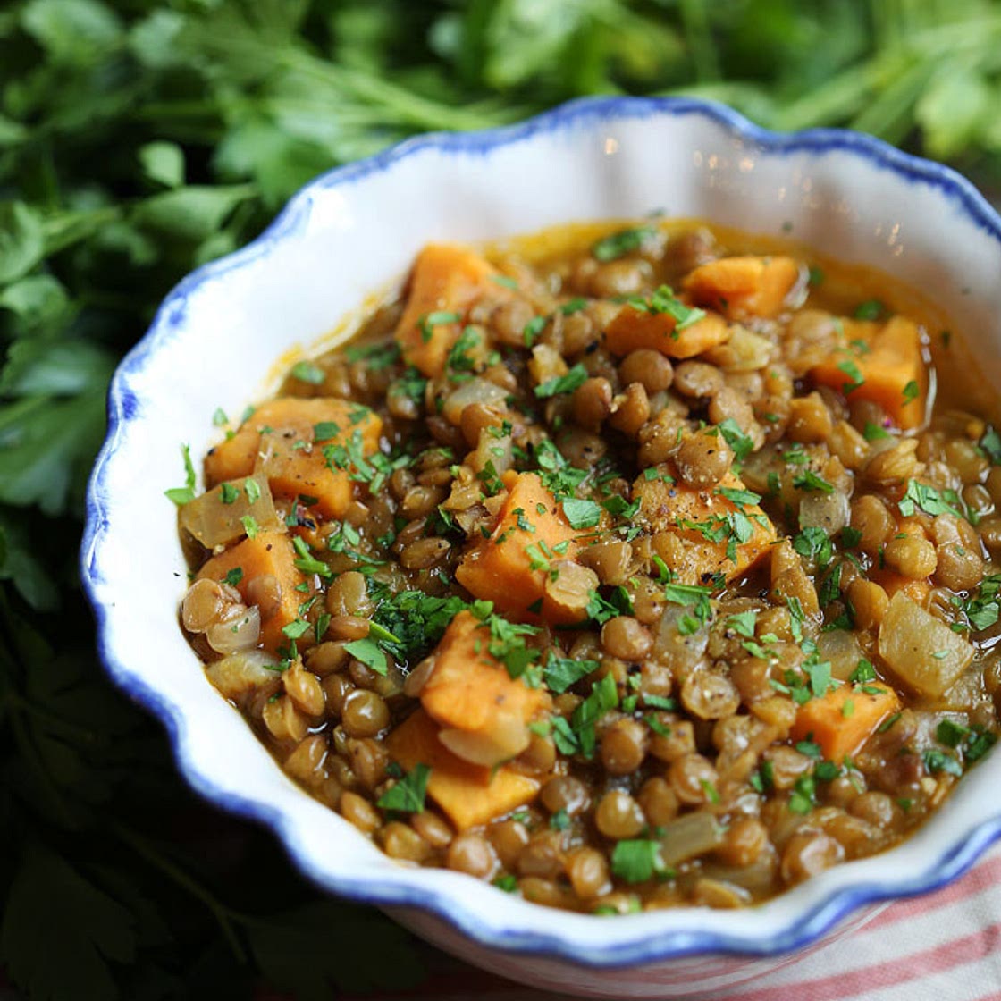 Lentil and Sweet Potato Stew