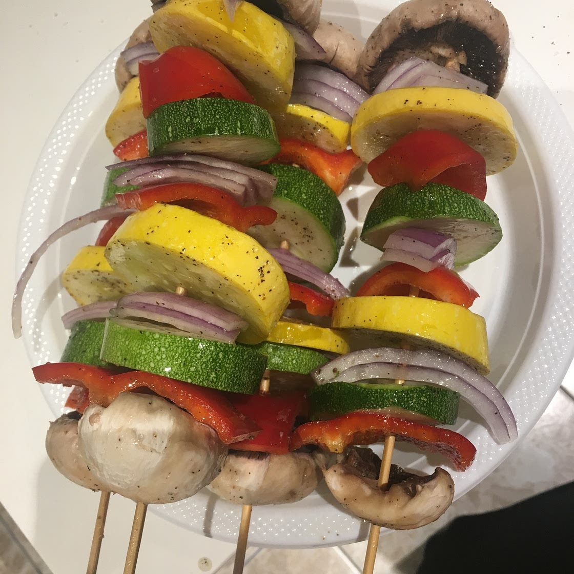 Grilled Vegetable Skewers