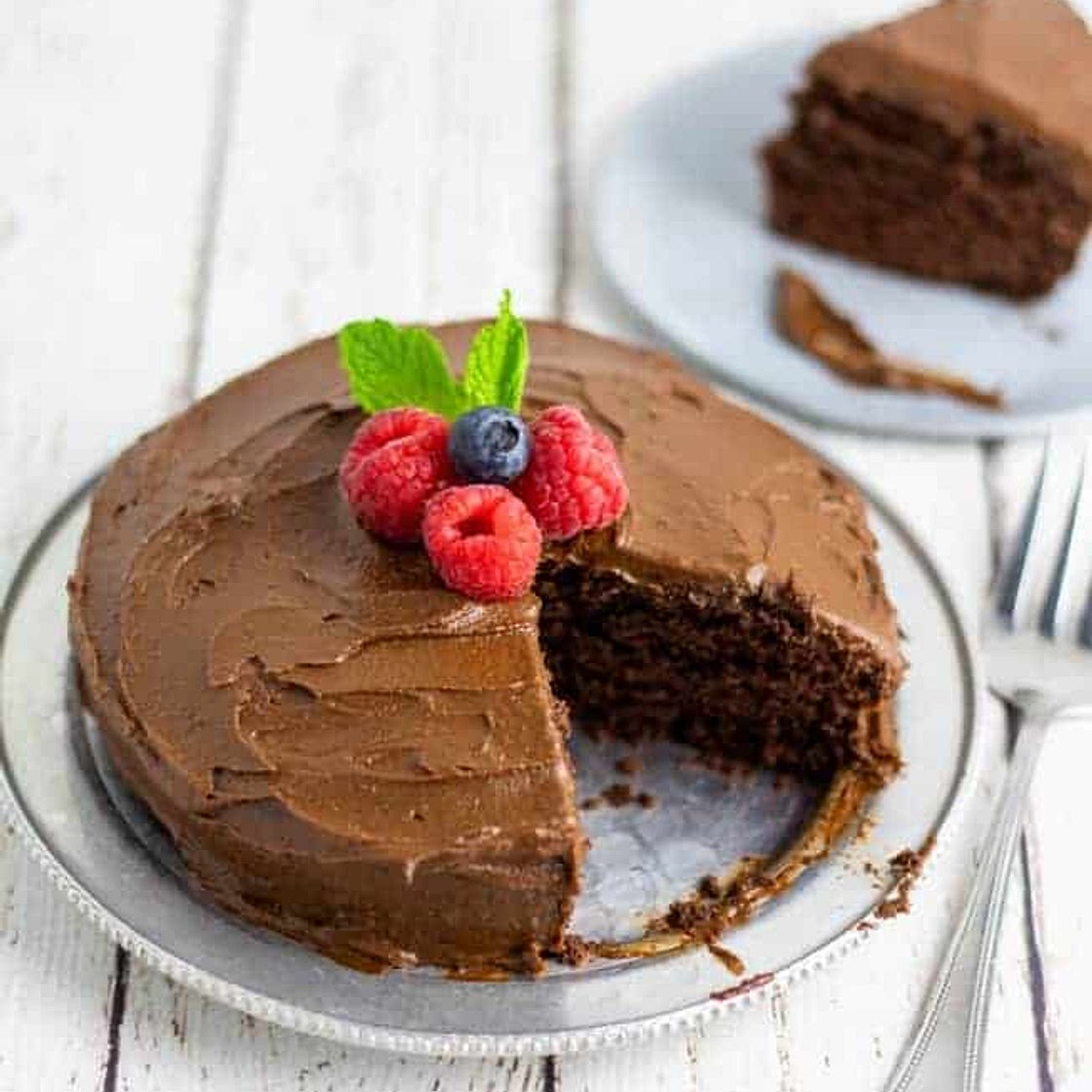 Chocolate Vegan Cake | Sugar-Free