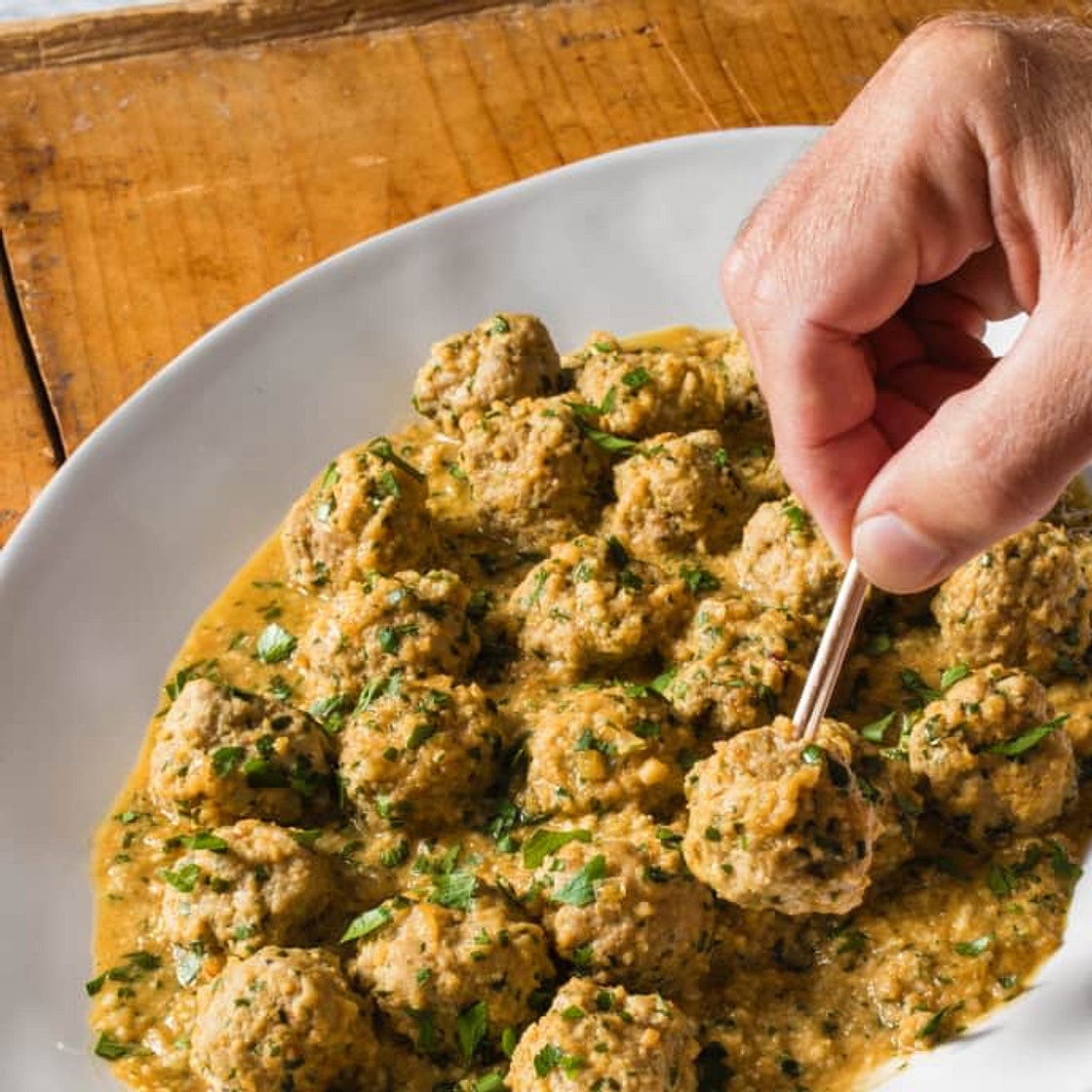 Spanish Meatballs: Albóndingas